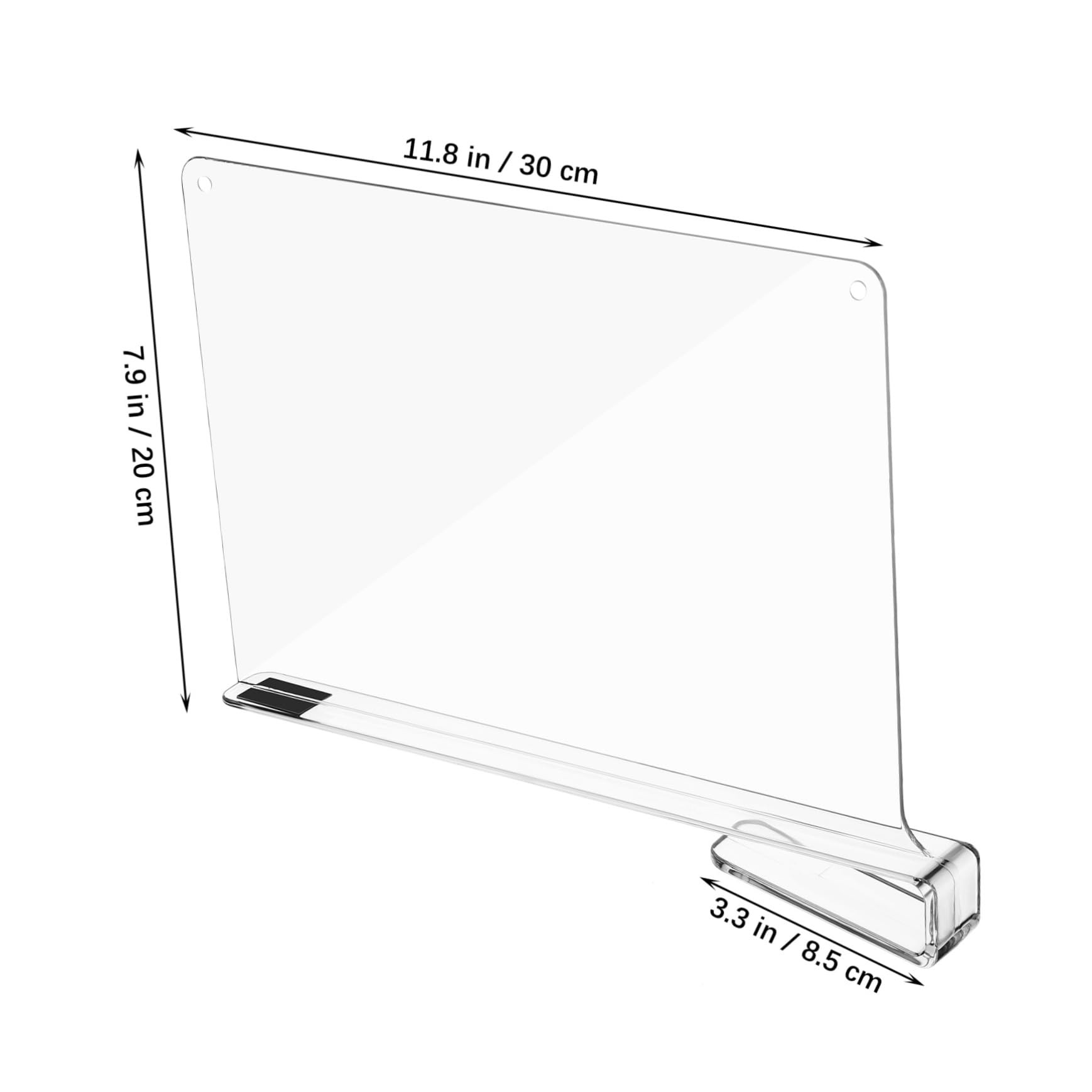 LABRIMP Separadores de Bolsos para Armario, Divisores de Estantes Transparentes de PS, 6 Piezas, Organizador Armarios Ropa y Accesorios