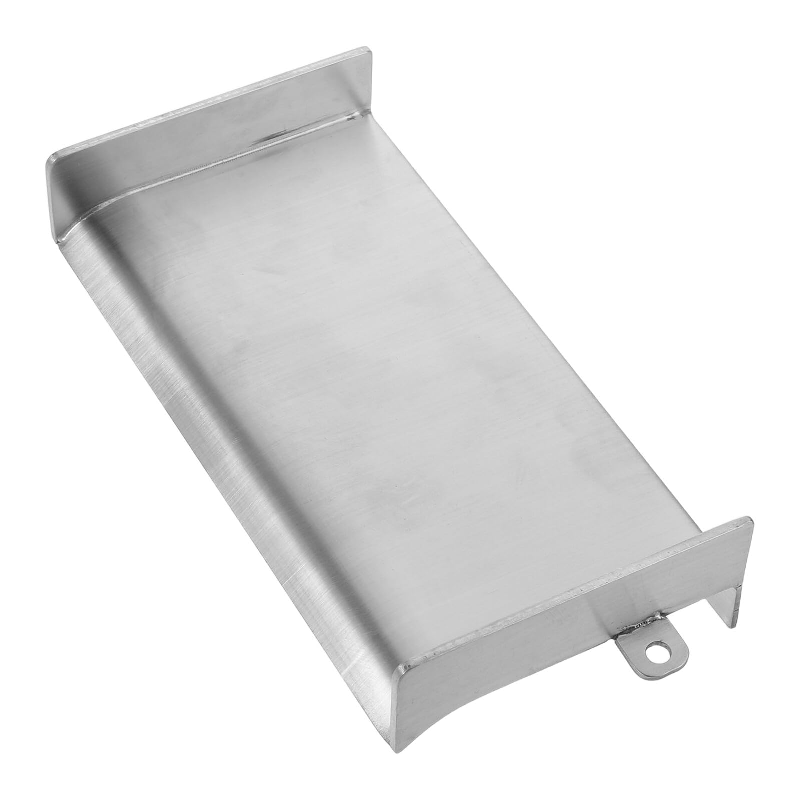 Scarico a Cascata per Fontana da Giardino 20X10X2,5 CM in Acciaio Resistente alle Intemperie, Canale di Scarico per Laghetto Fai da Te Effetto Cascata Decorativo per Patio e