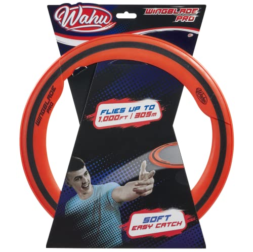 Wahu Wingblade Pro - Red Can Fly up to 305 metres Outdoor Flying Ring Toy Perfect for the Park or Beach Ages 6+
