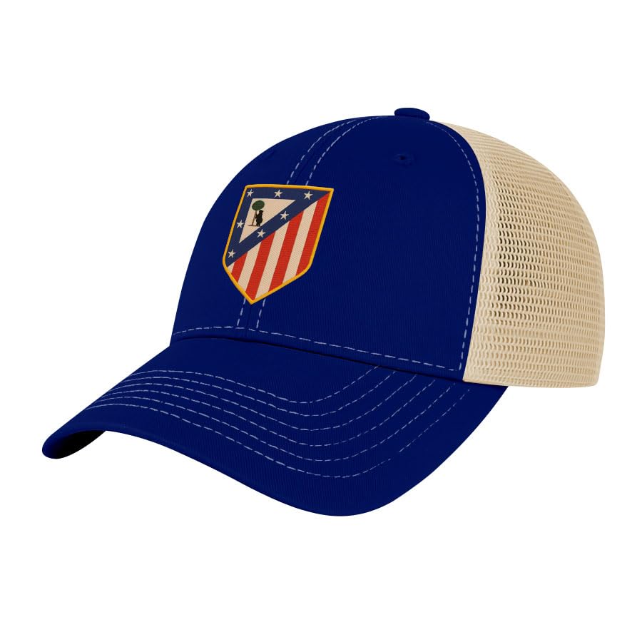 Club Atletico de Madrid Color Badge Offroad Trucker Hat - Royal miniatura 1
