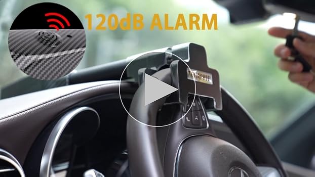 ハンドルロック　Vehicle Security System 46-1502 Amazon.com: Garneck Steel Key Lock Anti-Theft Device for