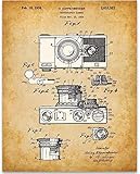 1934 Camera Patent - 11x14 Unframed Patent Print - Great Studio Decor or Gift Under $15 for...