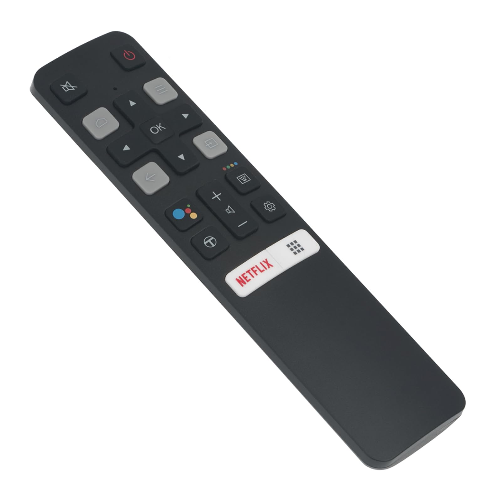 AIDITIYMI ERC802V Replace Voice Search Remote Control Compatible with Hitachi Smart Android TV 32FHDGTV LD50HTS12U 40FHDGTV 32HDGTV LD55HTS12U LD65HTS12U LD75HTS12U LD75HTS12U-CO LD50HTS12U-CO