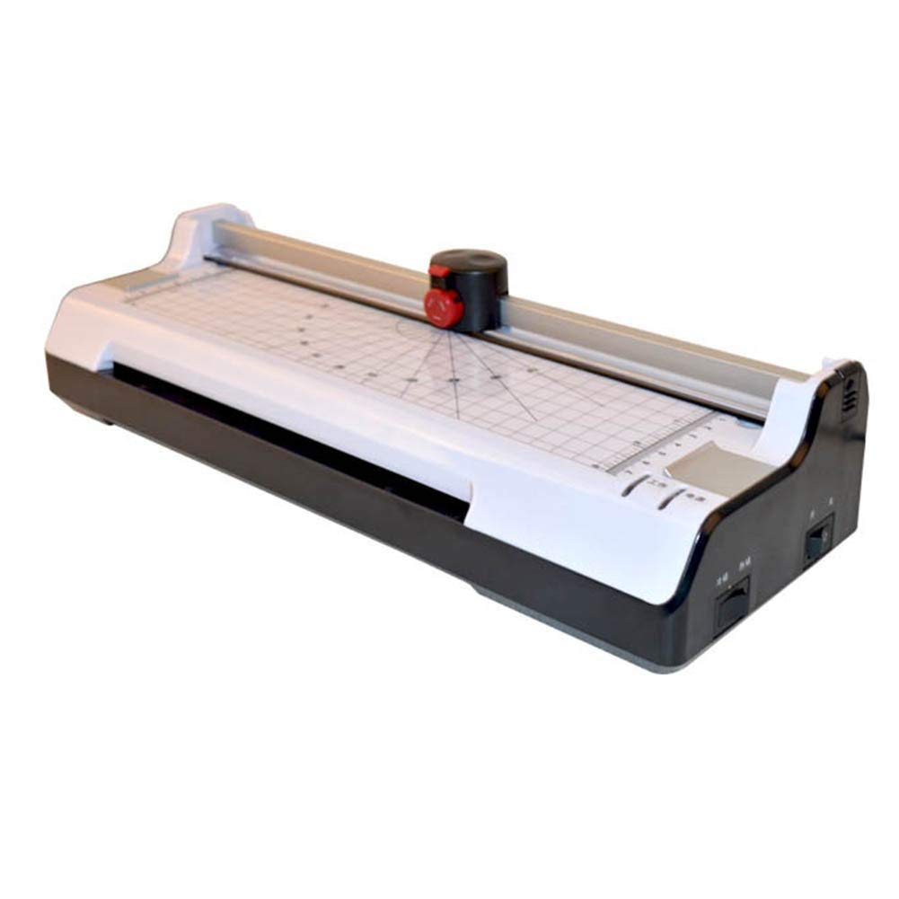 Laminator, przenośna laminator termiczny A4 z ustawieniami ciepła i zimna, przycisk ABS, szybkie nagrzewanie i brak pęcherzyków powietrza