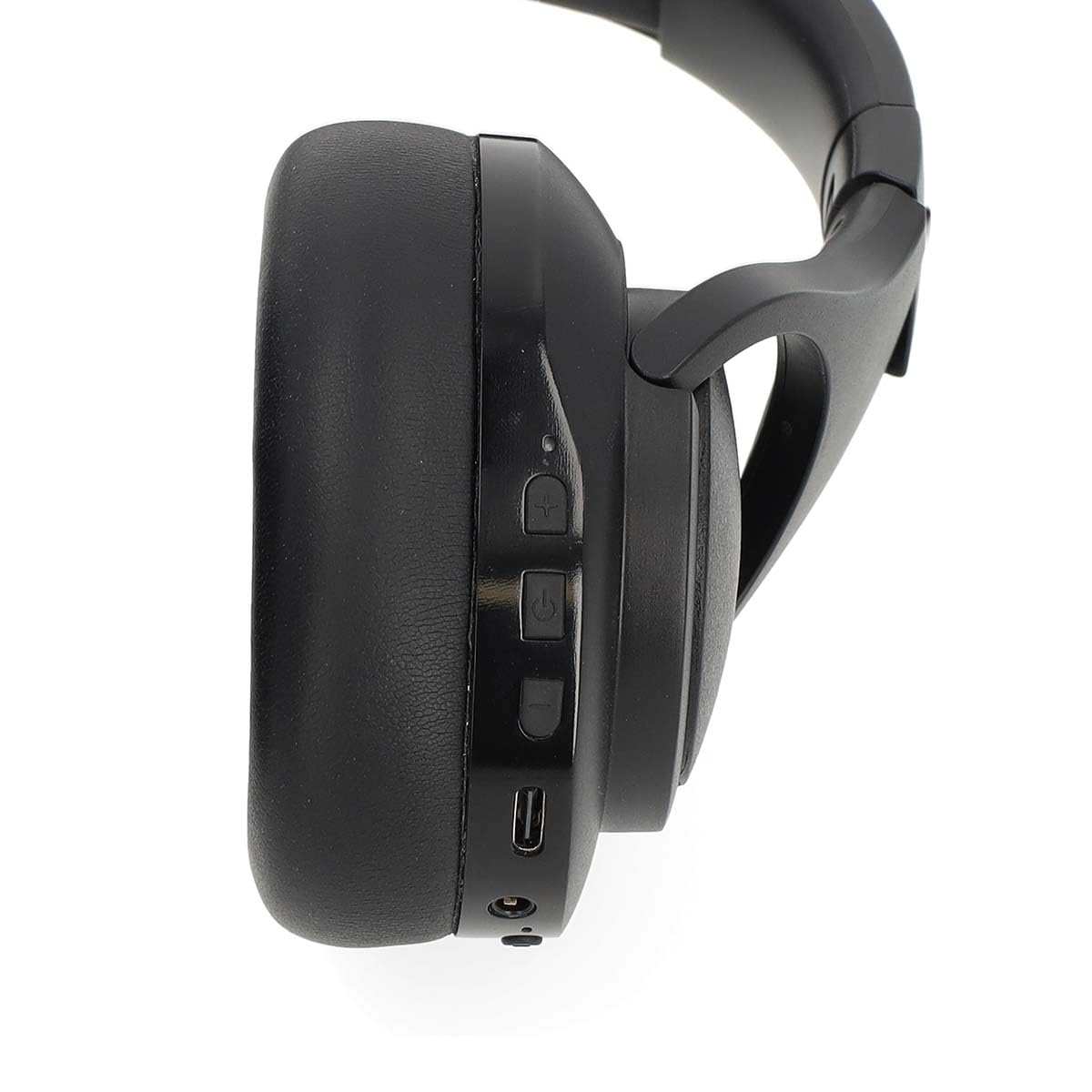 Nedis Auriculares inalámbricos de Diadema – Tiempo máximo de reproducción de la batería: 28 Horas – Micro Integrado – Pulse Ctrl – Hybrid (ENC + ANC) – Control de Voz – Regulador de Volumen – Negro