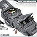Savior Equipment Urban Takedown Bag Backpack Survival Gun Transportation Case Sling Pack, Deluxe Carrying Handle, w/Shoulder Straps Included, SW Gray