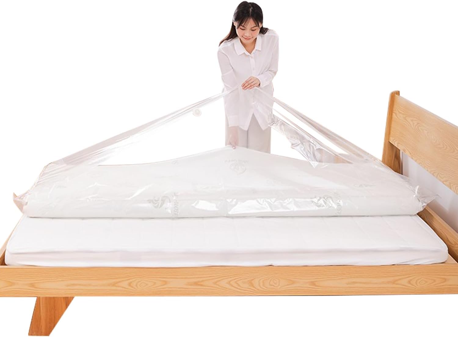 Large Vacuum Storage Bags Waterproof Sealable Vacuum Seal Mattress Bag