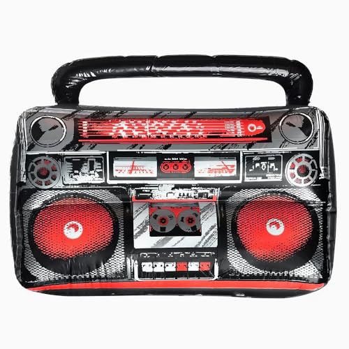 Multicolor Inflatable Vinyl BoomBox Blaster - 24