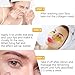 15 Pairs Gold Eye Mask and 15 Pcs Collagen Crystal Lip Mask, Under Eye Patches and Lip Pads,Collagen Crystal Mask Set for Moisturizing, Reducing Fine Lines & Dark Circles for Valentines Day Gifts