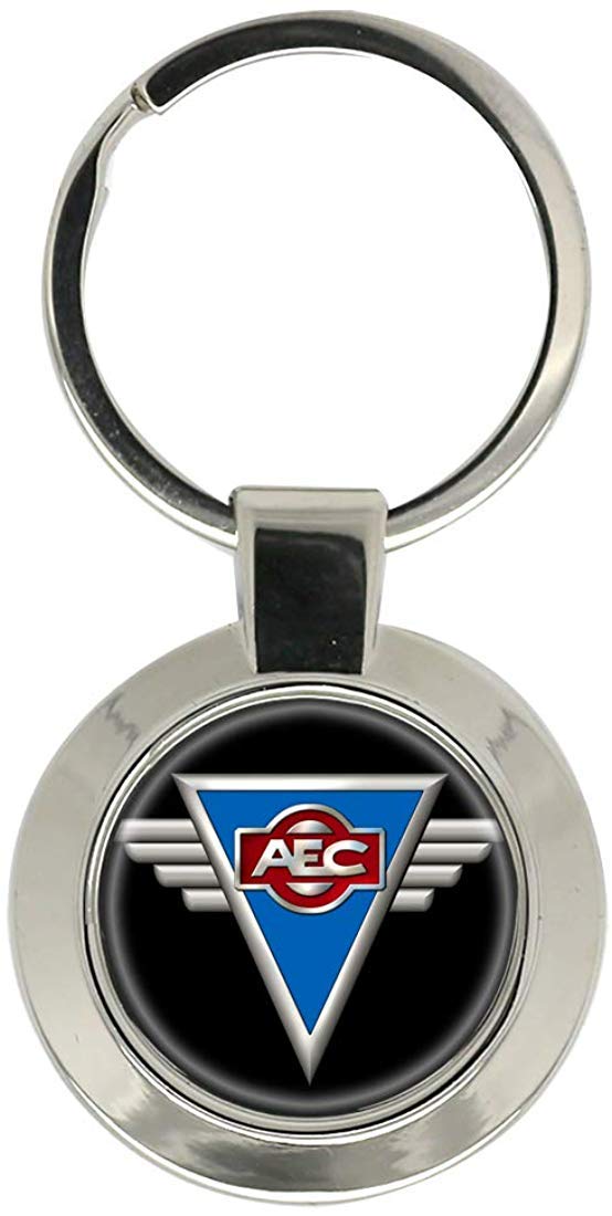 Giftshop Uk Unisex Silver Coloured Metal Aec Badge Key Ring