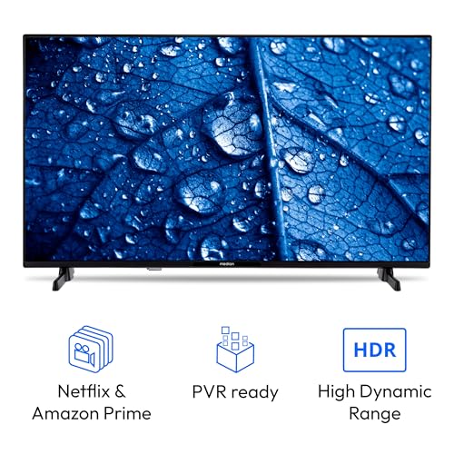 MEDION P13251 (MD 29231) 80 cm (32 Zoll) Full HD Fernseher (Smart-TV, HDR, Netflix, Prime Video, PVR, Bluetooth, Triple Tuner Receiver) – Bild 3