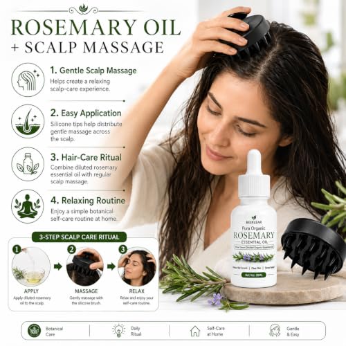 Beeklear Pura Organic Rosemary Essential Oil 30ml - Image 7
