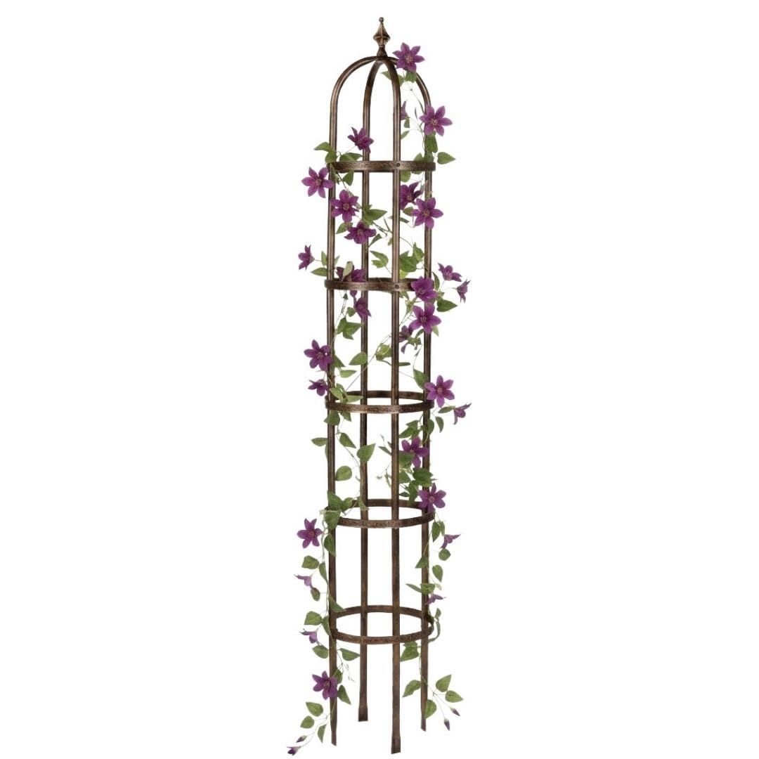 Plow & Hearth Metal Garden Obelisk