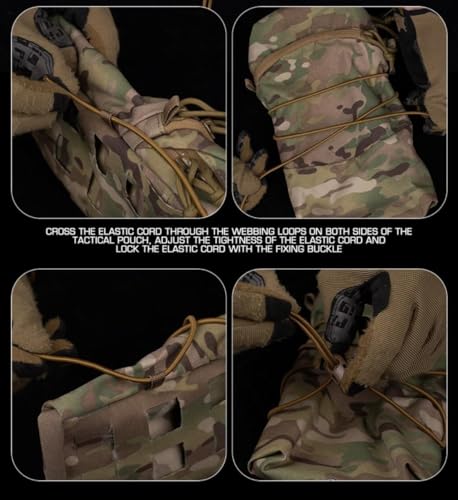 Pouch tactique 12x6 GP pour panneau arrière de sac de combat - 7