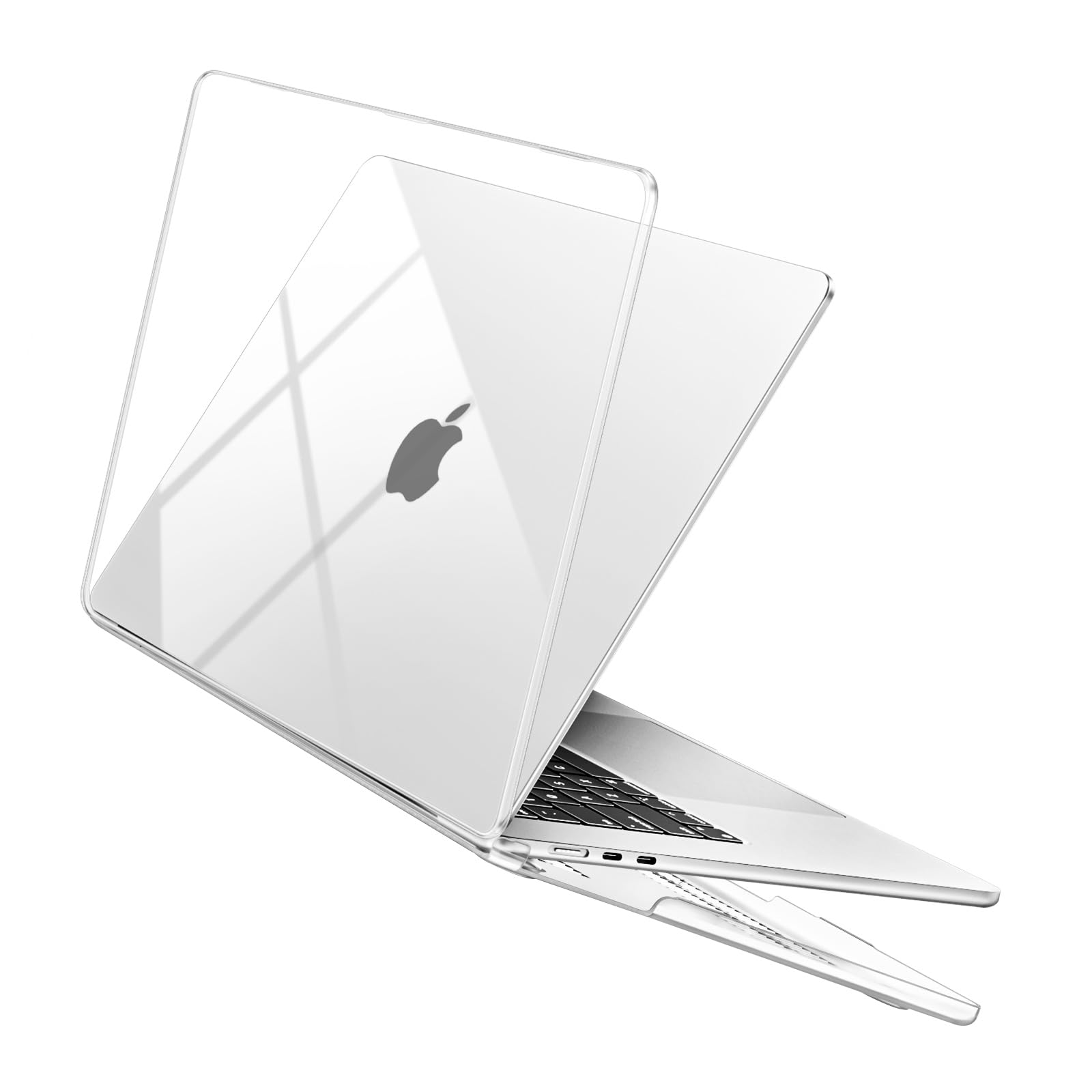 B BELK Kompatibel mit MacBook Air 15 Zoll Hülle 2024 2023 Release M3