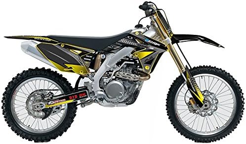 2008-2025 DRZ 125 Surge Black Senge Graphics Complete Kit Compatible with Suzuki