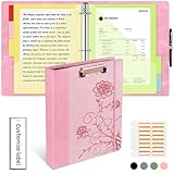 Cute 3-Ring Binder w/ Clip Board Front