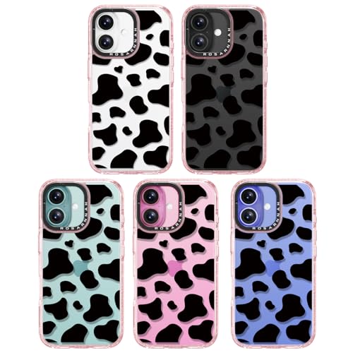 Coque iPhone 16 antichoc 2m Rosarnnah durable et robuste rose - 7