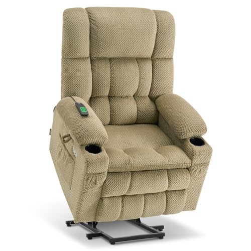 Image of MCombo Large Dual Motor Power Lift Recliner Chair for Elderly 7896