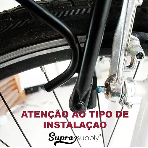 Bagageiro Frontal Bicicleta Suporte Carga Caixa MTB Bike Reforçado Supra Supply