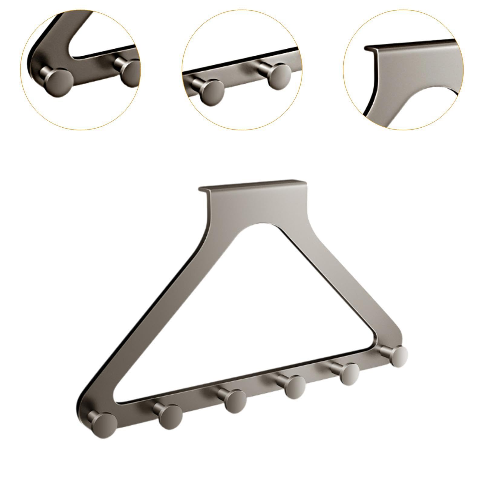 Amazon.com: DimyFew Triangle Over The Door Hook Towel Hanger, Home