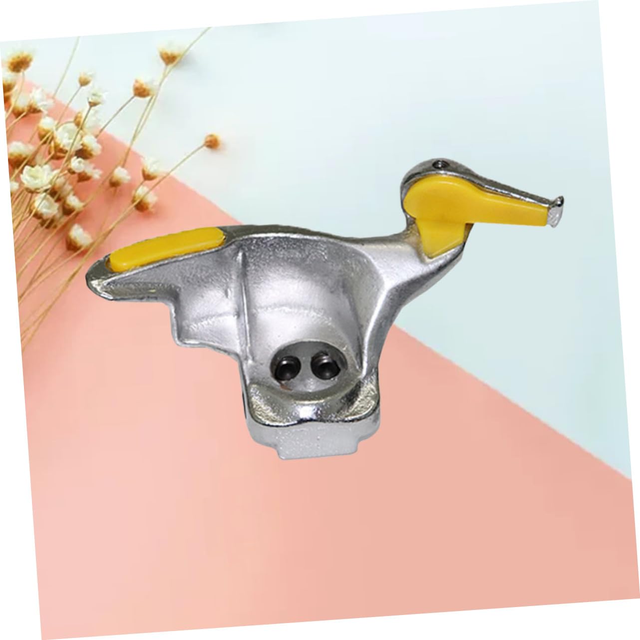 PartyKindom Auto Tire Changer Bead Clamp Tool Cast Steel Tire Disassembling Aid for Easy Mounting Demounting Compatible Rims for Auto Repair Tasks