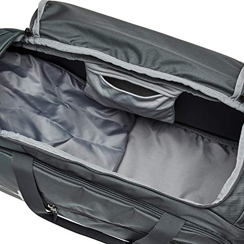 Under Armour Adult Undeniable Duffle 4.0 Gym Bag , Pitch Gray (012)/Silver , Medium