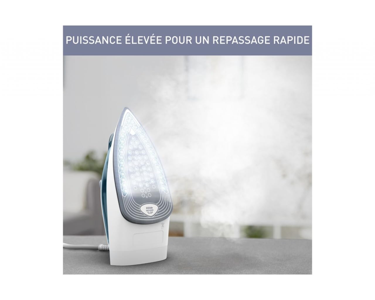Fer à Repasser Vapeur Calor Express FV2849C0 2400W Turquoise - Puissance Et Précision