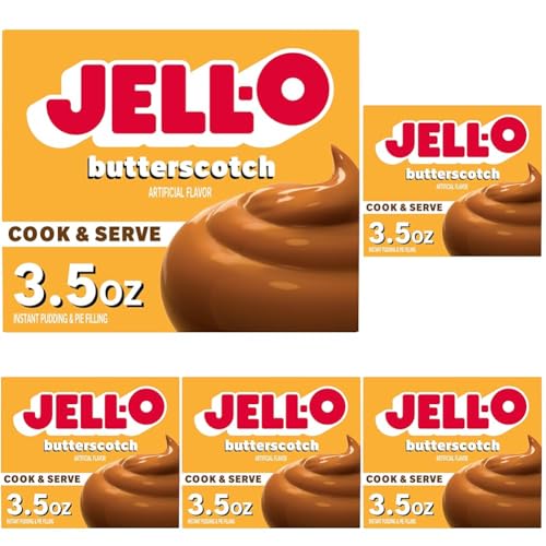 Jell-O Cook & Serve Butterscotch Pudding & Pie Filling Mix,