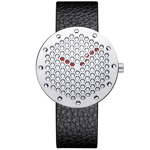 MKJYDM Reloj de Hombre, Acero Inoxidable, Reloj automático Impermeable, Deportes al Aire Libre, Ocio, Variedad de Colores. Reloj Inteligente (Color : C)