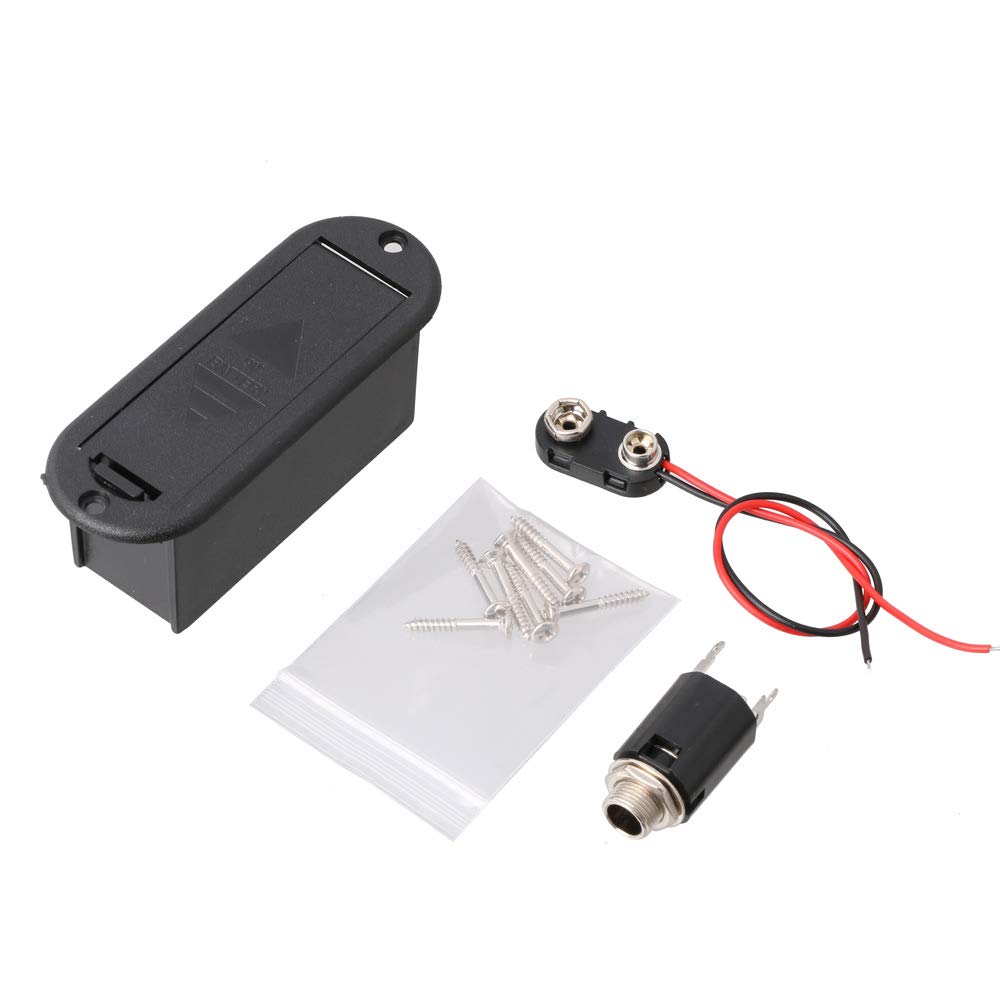 Gitarren-Tonabnehmer Aktiver Humbucker-Tonabnehmer Set mit geschlossener Doppelspule mit Kabel