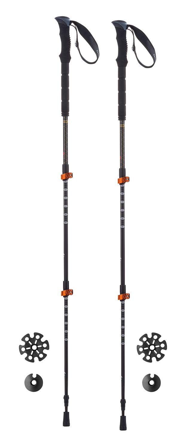 Ferrino 78376HCC kijki trekkingowe, uniseks, czarne, 60-135 cm : Amazon.pl:  Sport i turystyka