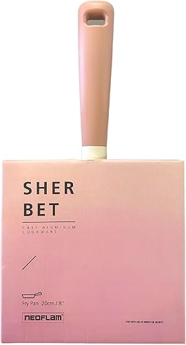 Miniatura 7 de Neoflam Sartén antiadherente de cocina de 8 pulgadas con mango suave al tacto, sartén de revestimiento de cerámica de cocción saludable, utensilios