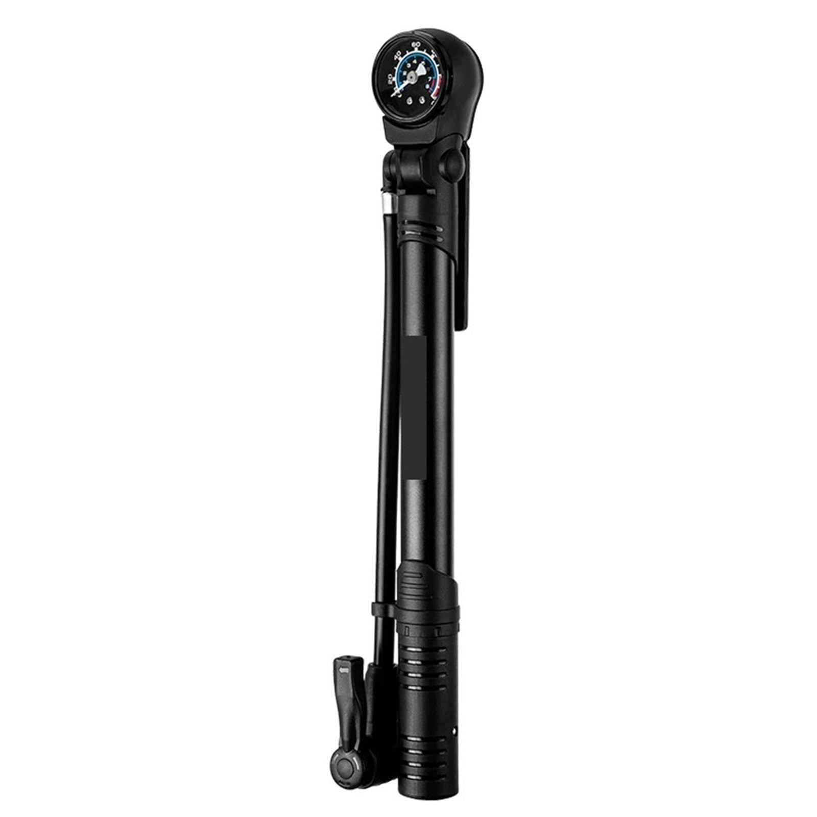 Pompa da bicicletta ad aria portatile 120PSI a mano con manometro MTB Gonfiatore for bici strada per pneumatici per biciclette, palloni e gonfiabil