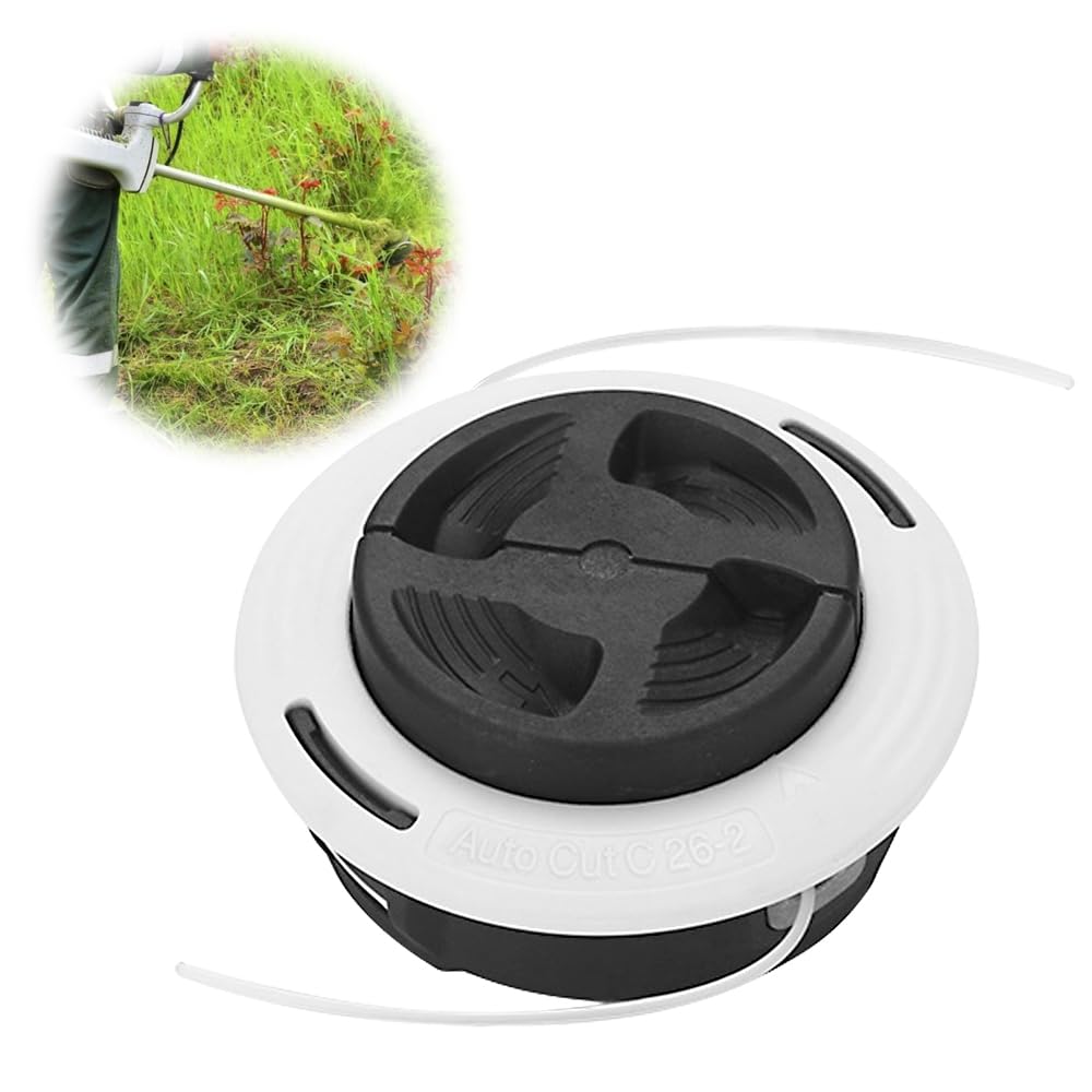 Foreverup Cabezal Desbrozadora, Cabezal de Corte de Repuesto para Stihl FS55 FS56 FS80 FS85 FS87 FS89 FS90 FS120 FS240 FS250 FS260 Desbrozadora C26-2 Accesorios