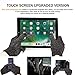 TRENDOUX Touch Screen Gloves, Winter Thermal Gloves Women Men Unisex - Texting Smartphone - Anti-slip Grip - Warm Lining-Stretchy Material, Thin Windproof for Outdoor Driving Biking Sports - Gray - M