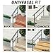 CR Fence & Rail 5-6 Step Stair Handrail with 76