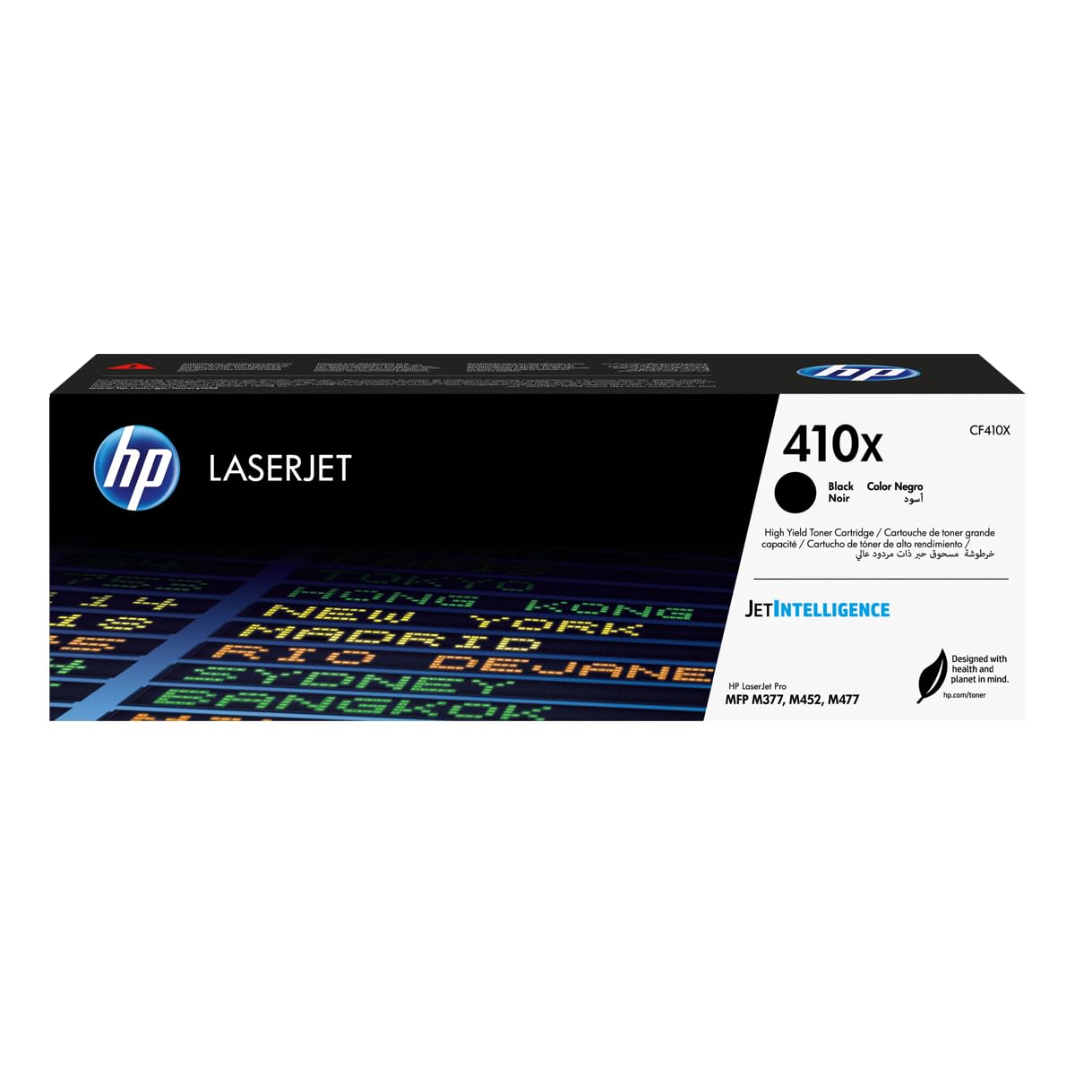 Genuine HP CF410X Split Multipack (410X) Black Toner Cartridge