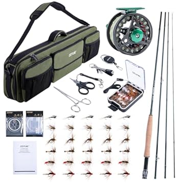 best fly fishing rod length for fishing trout on rivers and lakes