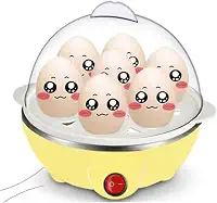 Cozedor Elétrico A Vapor Ovos Egg Cooker 110v 350w (Amarelo)