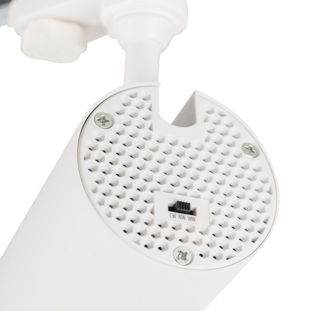 Foco de Carril Trifásico 30W COB Regulable Flicker Free Blanco CCT (Tonalidad Luz Regulable) 3000-6000ºK [1916-TL-30W-T-CCT] | Greenice