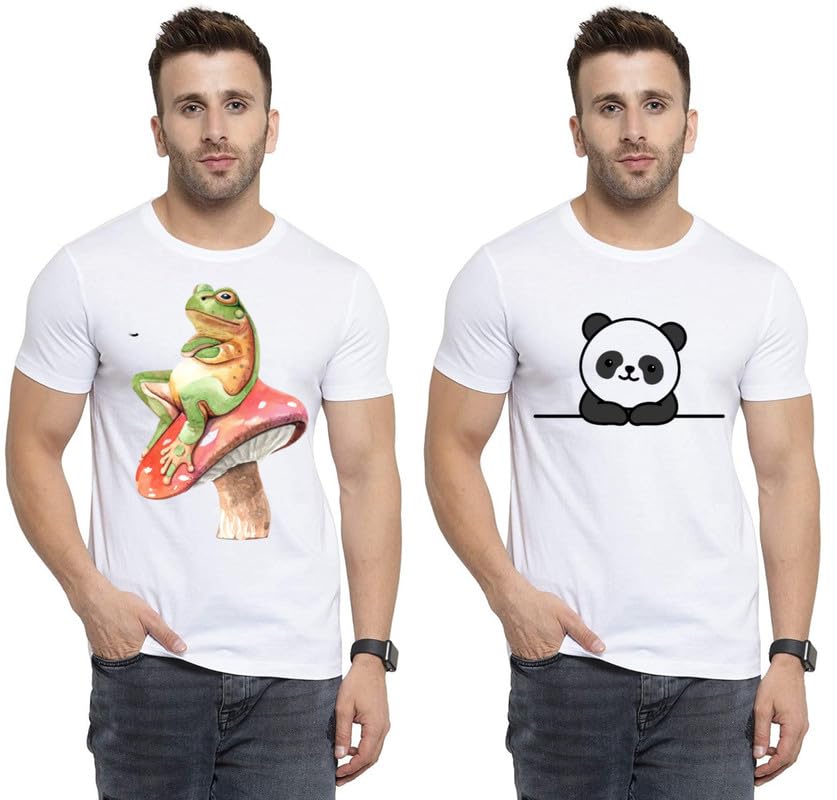 VEEHA - Where Fashion Begins | MK-009| Polyester Graphic Print T-Shirt | for Men & Boy