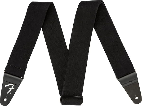 Fender SuperSoft Guitar Strap, 2in, Black