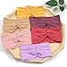 BBGifts 15PCS Baby Nylon Headbands 3.5 inches Handmade Jacquard Weave Elastic Headbands for Baby Girls Newborn Infant Toddlers Kids
