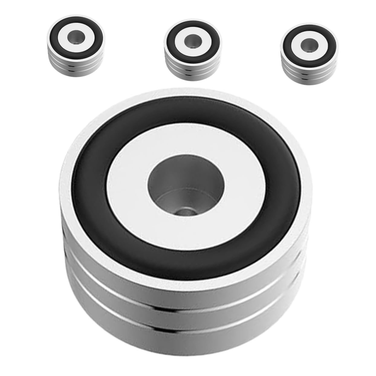 Cojines de goma para altavoz amortiguadores de aluminio que aíslan el sonido