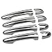 Beautost Fit For Mazda CX5 CX-5 2017 2018 2019 2020 With Smart Keyhole Chrome Door Handle Cover Trims