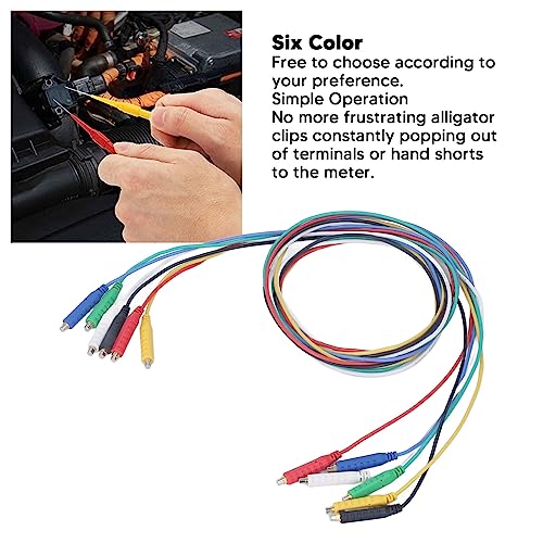 Image of 6PCS Silicone Soft Flexible Jumper Magnetic Jumper Wires for Thermostats Control Panels Sensor 20AWG