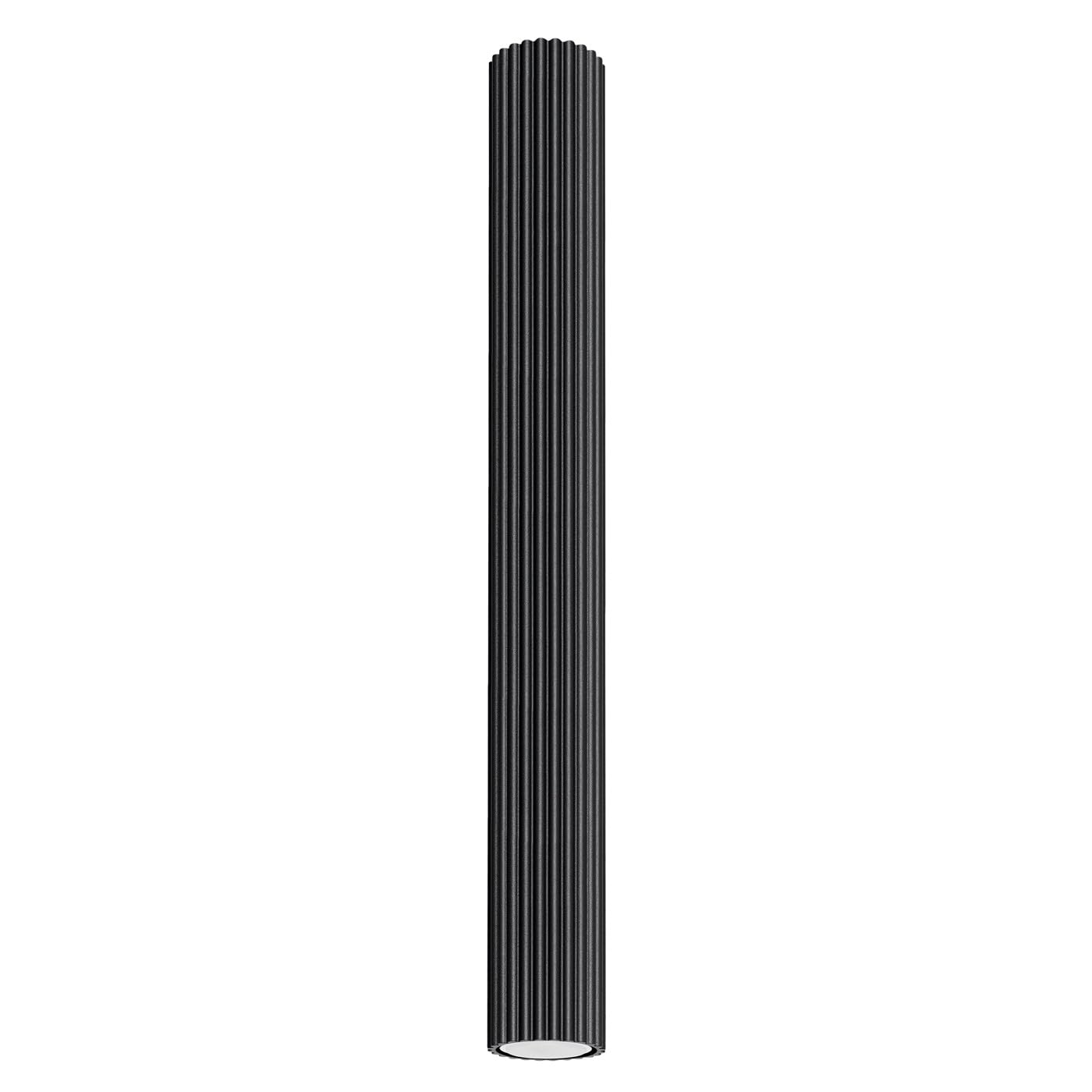 SOLLUX lighting Ceiling lamp KARBON 60 Black