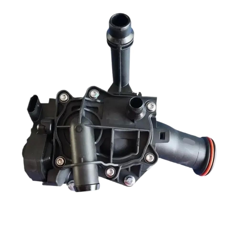 Engine Coolant Thermostat Black Aluminum Compatible With BMW F20 F21 M 140I F22 F87 F23 240I F30 F31 F80