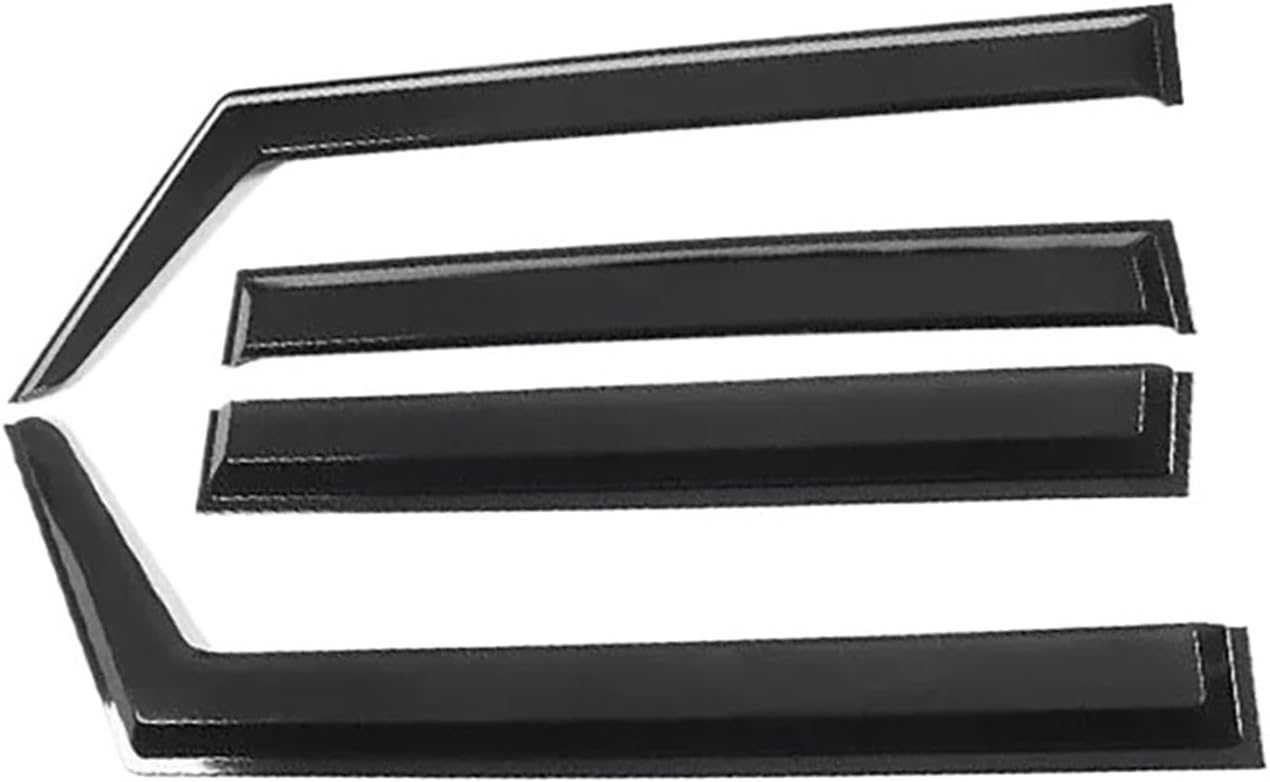 4個入り 車用サイドウィンドウデフレクター サン レイン ウェザーシールド スズキ ジムニー JB64 JB74W 2019-202